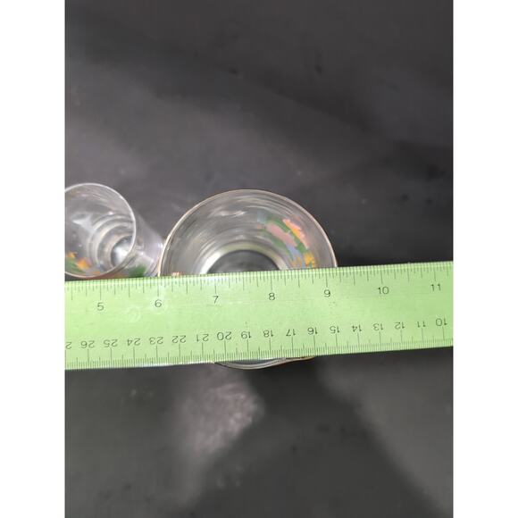 Arcopal‎ Floral Glassware Set, Vintage Pitcher & Glass, French Stemmed Drinkware - Picture 11 of 12